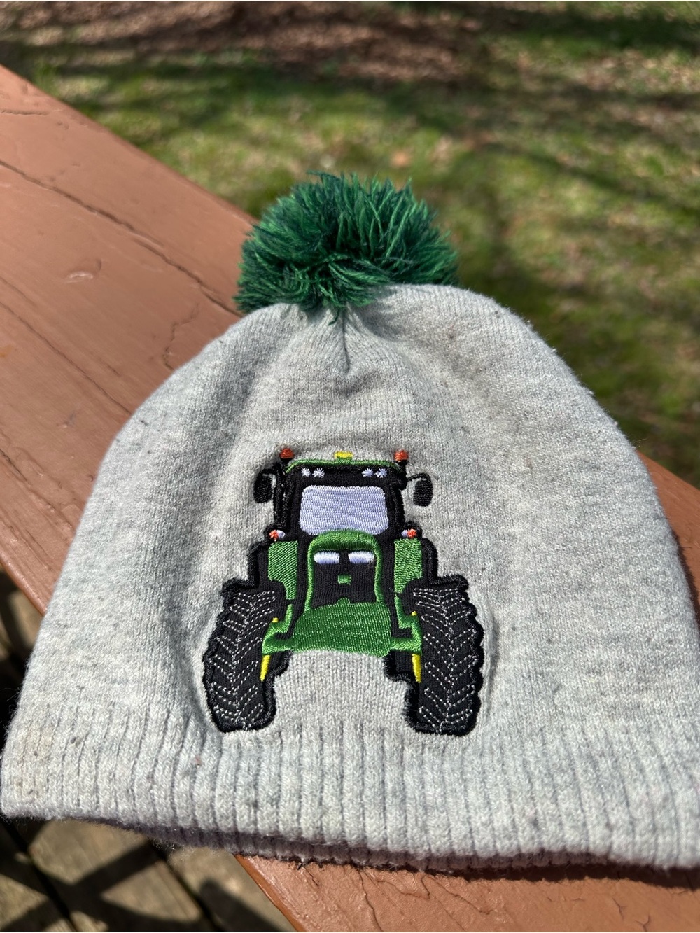 John Deere tractor hat